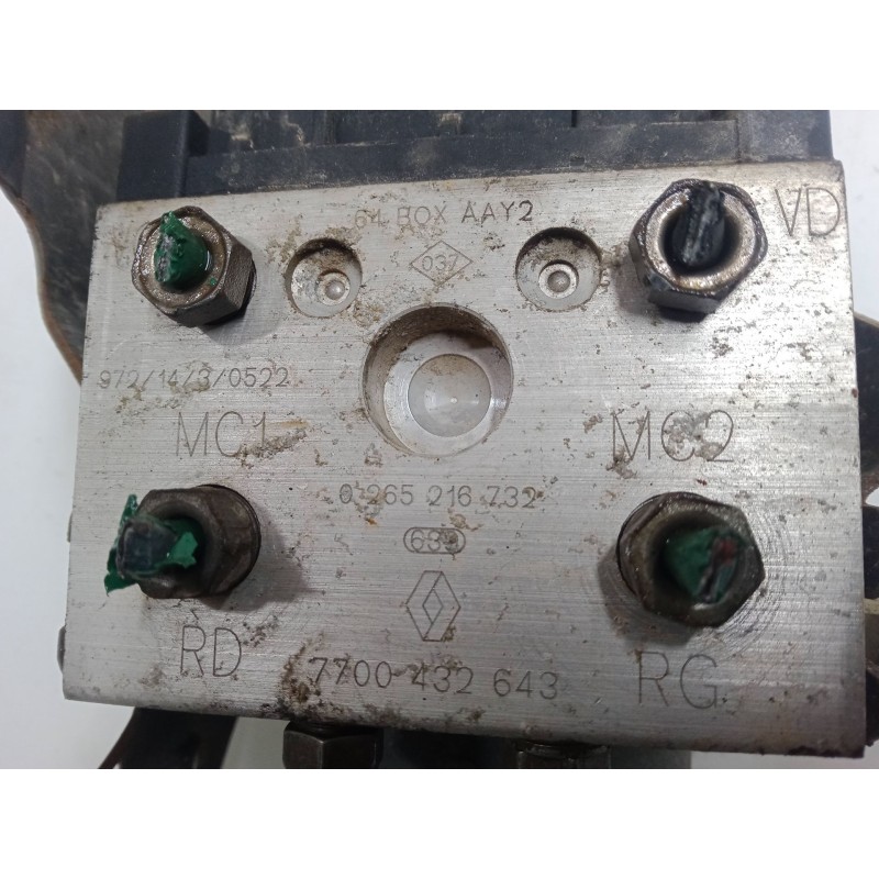 Recambio de abs para renault scénic i monospace (ja0/1_, fa0_) 1.6 (ja00, ja16, ja15, ja19, ja1v, ja2b, ja2c, ja0b,... referenci