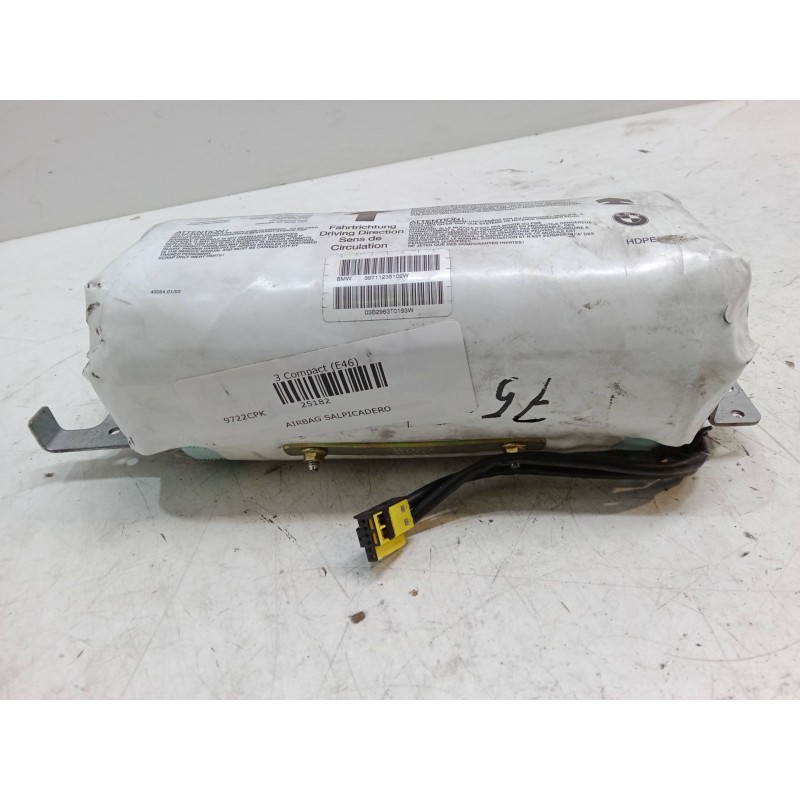 Recambio de airbag salpicadero para bmw 3 compact (e46) 320 td referencia OEM IAM 39711235102W  