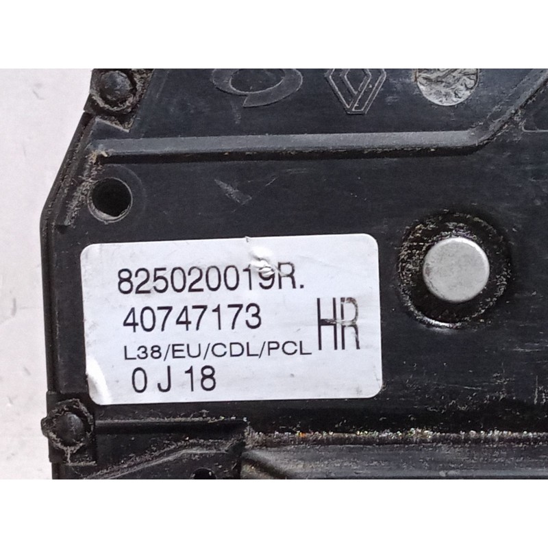 Recambio de cerradura puerta trasera derecha para renault fluence (l3_) 1.5 dci (l30d, l30l, l306, l33f, l33l, l33m, l33v, l33w) Recambio de cerradura puerta trasera derecha para renault fluence (l3_) 1.5 dci (l30d, l30l, l306, l33f, l33l, l33m, l33v, l33w)