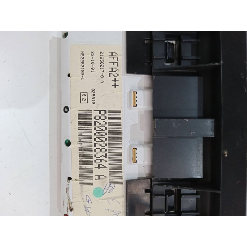 Recambio de pantalla interior reloj para renault scénic iii (jz0/1_) 1.6 16v (jz0u, jz1b) referencia OEM IAM P8200028364A 216562