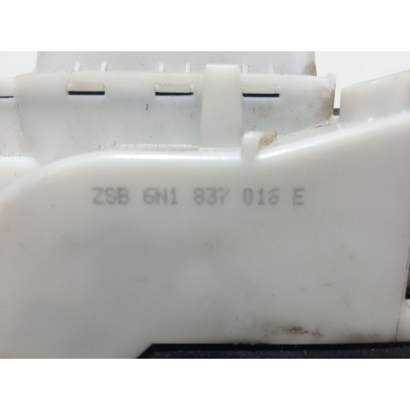 Recambio de cerradura puerta delantera derecha para volkswagen polo (6n2) 1.4 referencia OEM IAM ZSB6N1837016E  