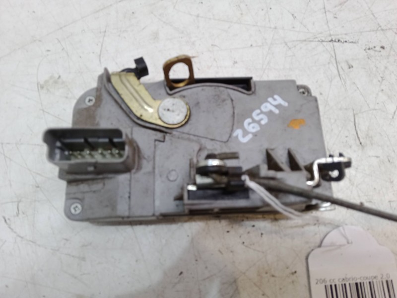 Recambio de cerradura puerta delantera izquierda para peugeot 206 cc cabrio-coupe 2.0 referencia OEM IAM   