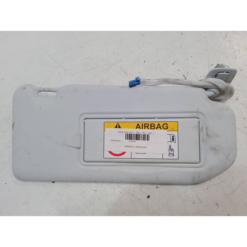 Recambio de parasol derecho para peugeot 3008 suv (mc_, mr_, mj_, m4_) 1.5 bluehdi 130 referencia OEM IAM   