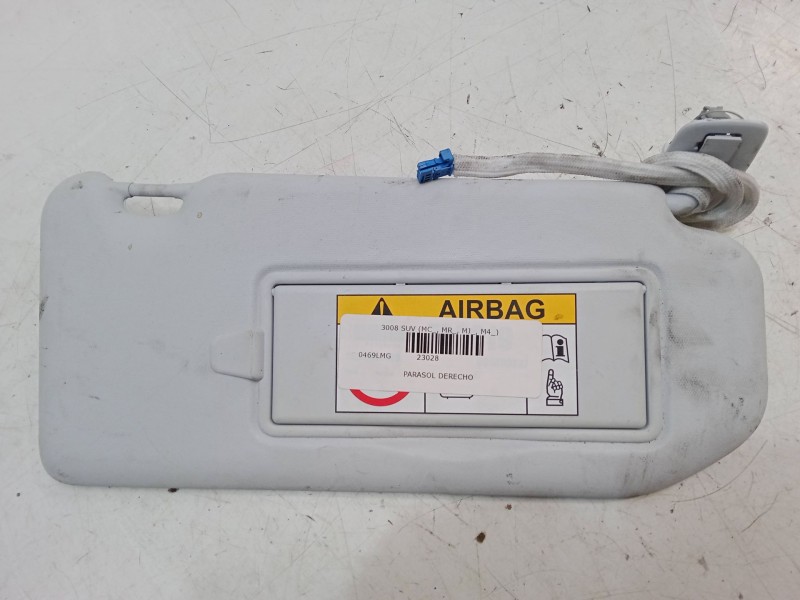 Recambio de parasol derecho para peugeot 3008 suv (mc_, mr_, mj_, m4_) 1.5 bluehdi 130 referencia OEM IAM   