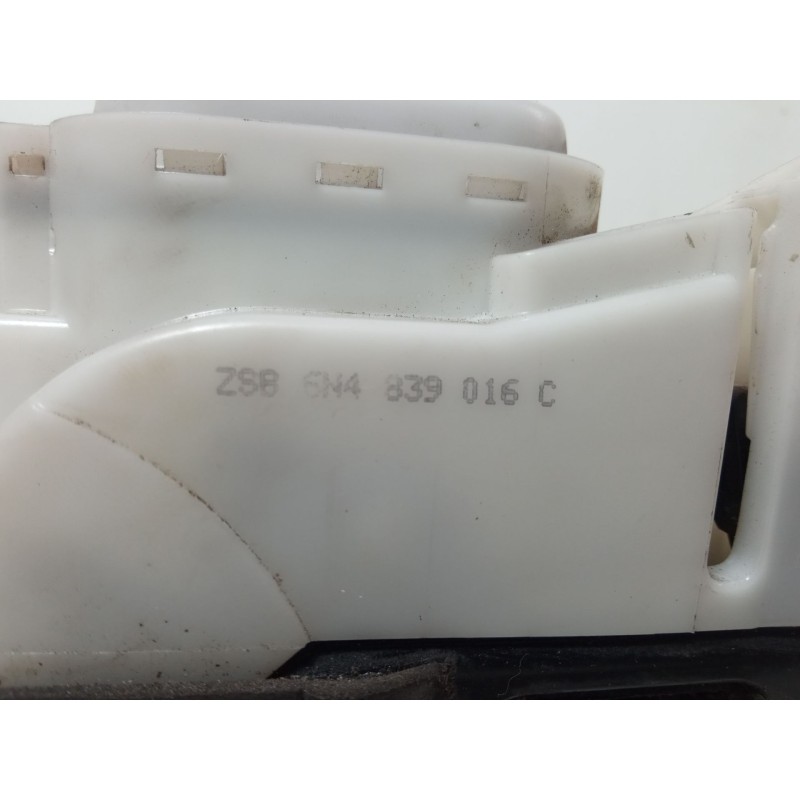 Recambio de cerradura puerta trasera derecha para volkswagen polo (6n2) 1.4 referencia OEM IAM ZSB6N4839016C 1HM 862 154A 