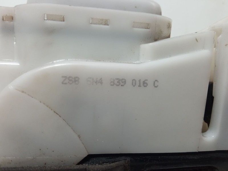 Recambio de cerradura puerta trasera derecha para volkswagen polo (6n2) 1.4 referencia OEM IAM ZSB6N4839016C 1HM 862 154A 
