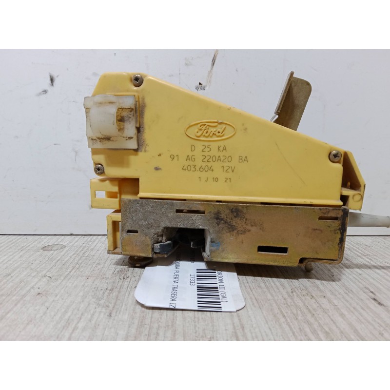 Recambio de cerradura puerta trasera izquierda para ford orion iii (gal) 1.6 referencia OEM IAM   