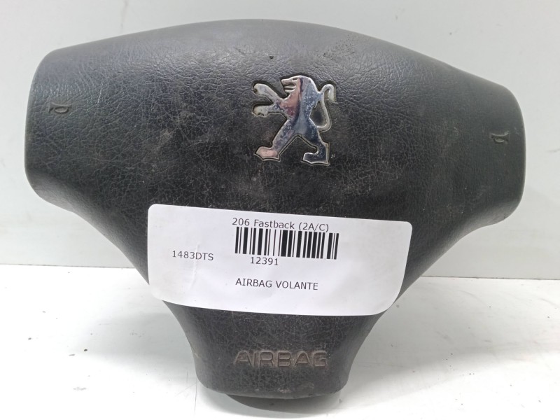 Recambio de airbag volante para peugeot 206 hatchback (2a/c) 1.4 i referencia OEM IAM 96441166ZR  