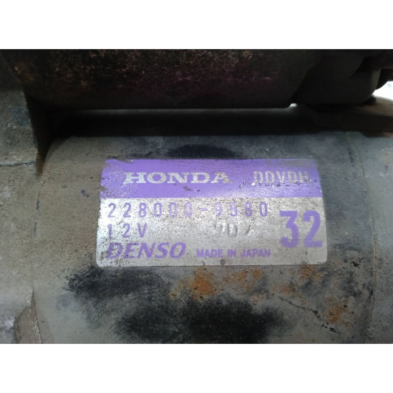 Recambio de motor arranque para honda civic vii hatchback (eu, ep, ev) 1.4 is (ep1, eu5, eu7) referencia OEM IAM 2280009580  DDV