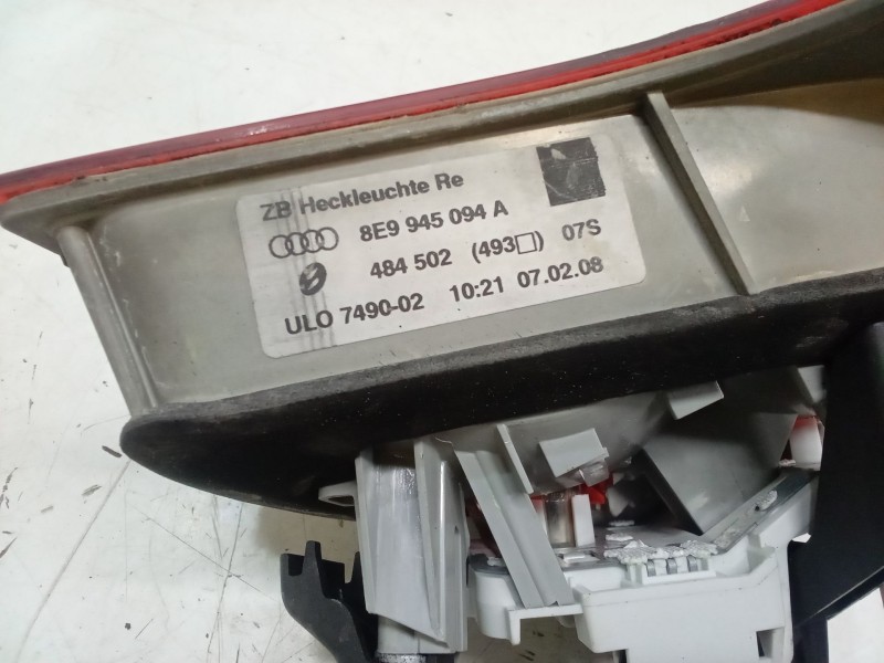 Recambio de piloto trasero porton derecho para audi a4 b7 descapotable (8he) 2.0 tdi referencia OEM IAM   