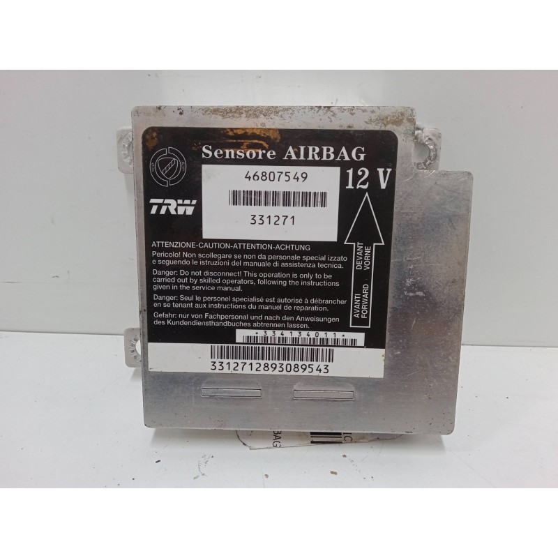 Recambio de centralita airbag para fiat panda / panda classic (169_) 1.1 (169.axa1a) referencia OEM IAM 46807549  