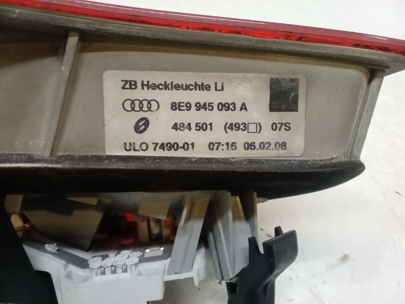 Recambio de piloto trasero porton izquierdo para audi a4 b7 descapotable (8he) 2.0 tdi referencia OEM IAM   