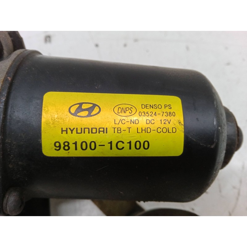 Recambio de motor limpia delantero para hyundai getz (tb) 1.5 crdi gls referencia OEM IAM 981001C100  