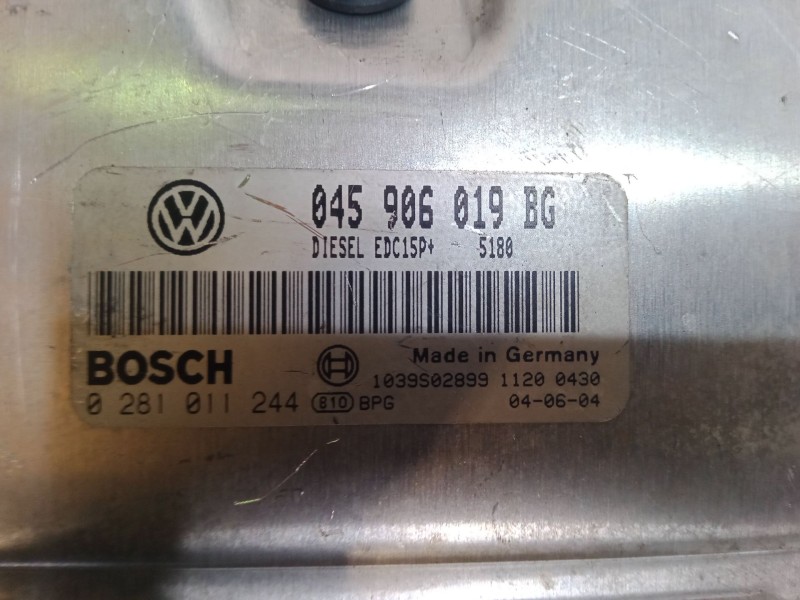 Recambio de centralita motor uce para seat ibiza iii (6l1) 1.4 tdi referencia OEM IAM 045906019BG EDC15P+ 5180 0281011244
