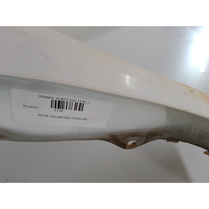 Recambio de aleta delantera derecha para fiat grande punto van (199_) 1.3 jtd multijet (199cxc1a) referencia OEM IAM   