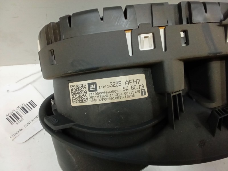 Recambio de cuadro instrumentos para opel adam (m13) 1.4 referencia OEM IAM 13433295 A2C80220600 7110500000000X 365903926