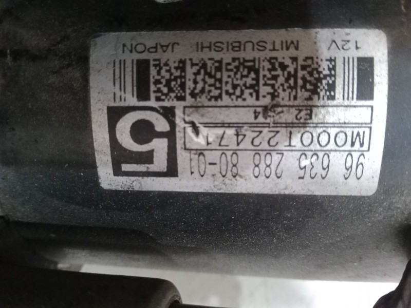 Recambio de motor arranque para peugeot 208 i (ca_, cc_) 1.4 hdi referencia OEM IAM 966352888001  M000T22471