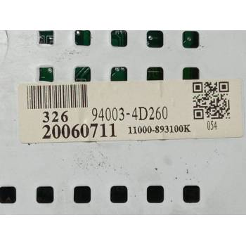 CUADRO INSTRUMENTOS 940034D260 