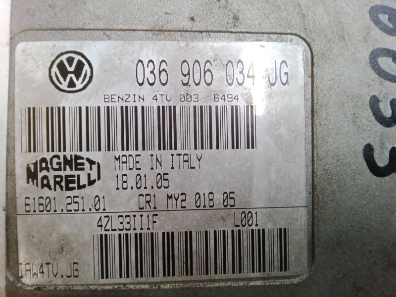 Recambio de centralita motor uce para seat ibiza iii (6l1) 1.4 16v referencia OEM IAM 036906034JG IAW4TVJG 6160125101 Recambio de centralita motor uce para seat ibiza iii (6l1) 1.4 16v referencia OEM IAM 036906034JG IAW4TVJG 6160125101