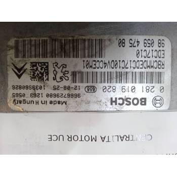 CENTRALITA MOTOR UCE 0281019820 