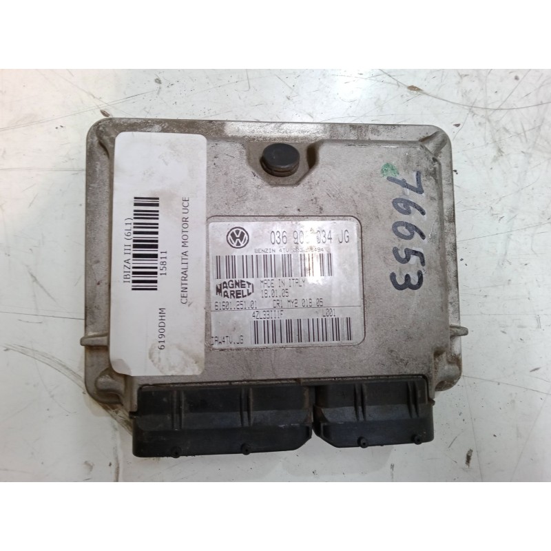 Recambio de centralita motor uce para seat ibiza iii (6l1) 1.4 16v referencia OEM IAM 036906034JG IAW4TVJG 6160125101 Recambio de centralita motor uce para seat ibiza iii (6l1) 1.4 16v referencia OEM IAM 036906034JG IAW4TVJG 6160125101