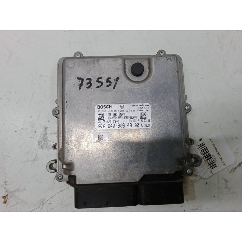 Recambio de centralita motor uce para mercedes-benz clase b sports tourer (w245) b 180 cdi (245.207) referencia OEM IAM A6409004 Recambio de centralita motor uce para mercedes-benz clase b sports tourer (w245) b 180 cdi (245.207) referencia OEM IAM A6409004