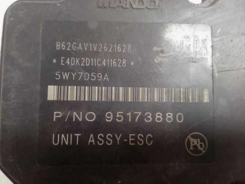 Recambio de abs para chevrolet aveo / kalos hatchback (t250, t255) 1.4 referencia OEM IAM 95173880688250455  5WY7D59A