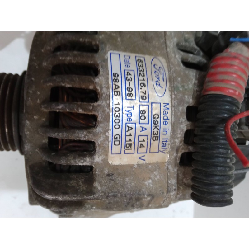 Recambio de alternador para ford focus i (daw, dbw) 2.0 16v referencia OEM IAM 633216.79 Q9K3B 98AB 10300 GD