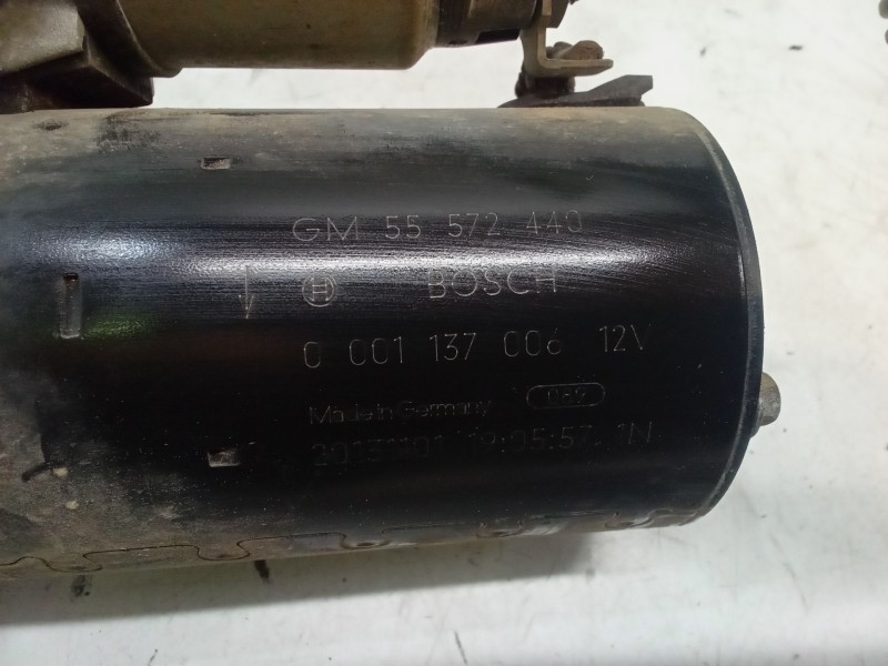 Recambio de motor arranque para opel adam (m13) 1.4 referencia OEM IAM GM55572440  001137006
