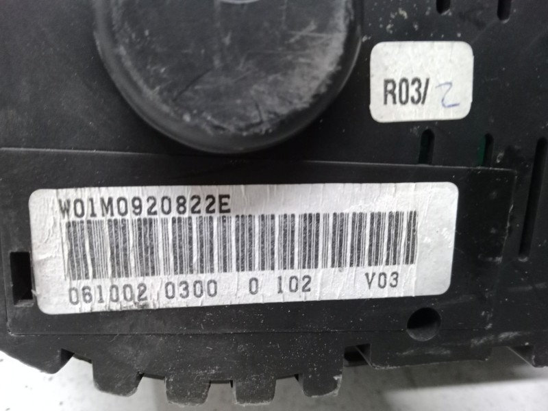 Recambio de cuadro instrumentos para seat leon (1m1) 1.9 tdi referencia OEM IAM W01M0920822E  110080153006