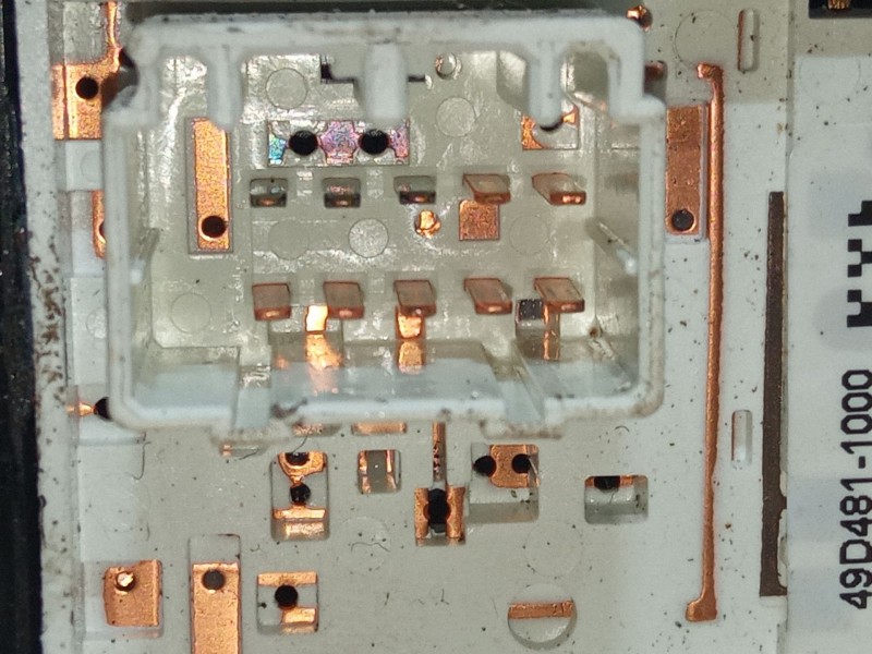 Recambio de mando retrovisor para kia cee´d (jd) 1.6 gt referencia OEM IAM 49D481-1000  