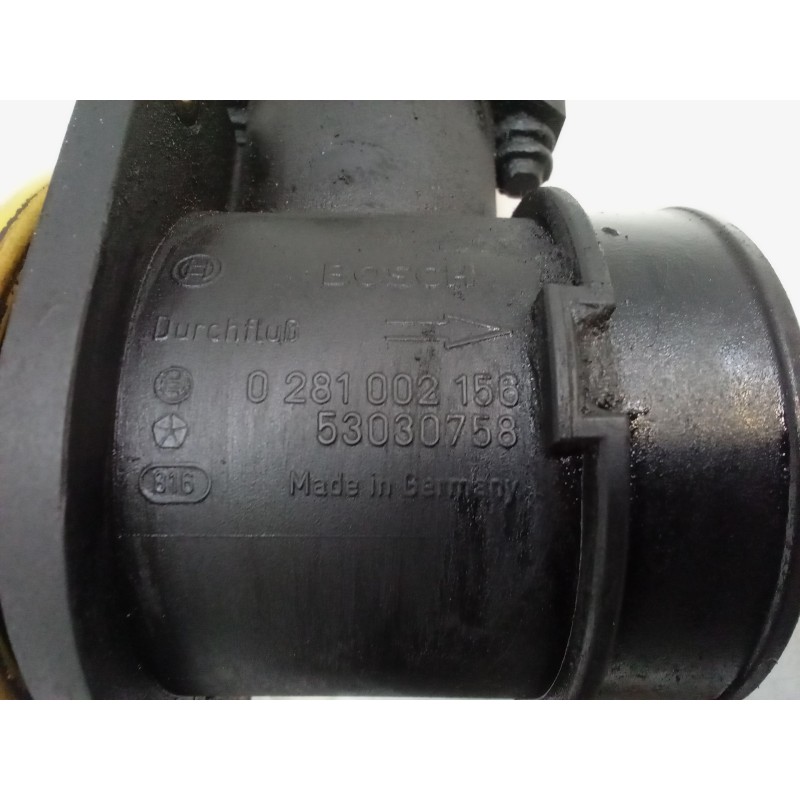 Recambio de caudalimetro para jeep grand cherokee i (zj, zg) 4.0 i 4x4 (zj) referencia OEM IAM 53030758  0281002156 Recambio de caudalimetro para jeep grand cherokee i (zj, zg) 4.0 i 4x4 (zj) referencia OEM IAM 53030758  0281002156