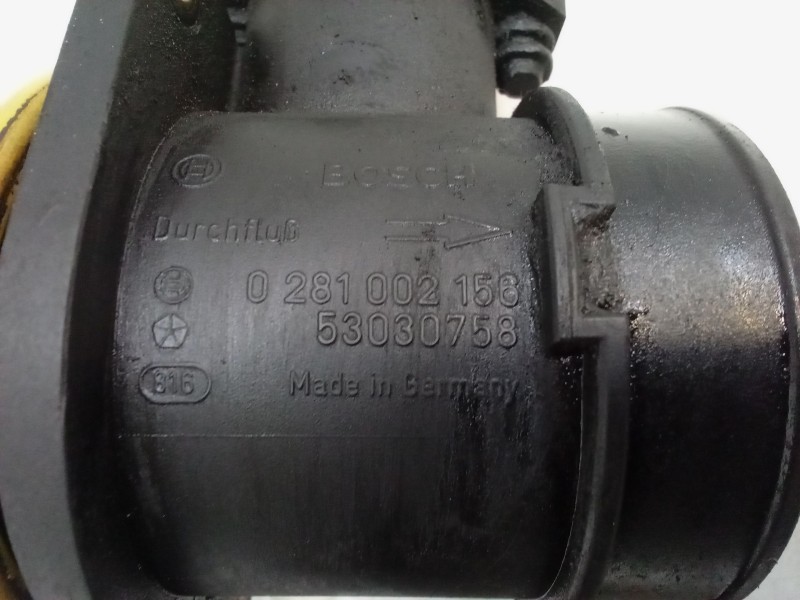 Recambio de caudalimetro para jeep grand cherokee i (zj, zg) 4.0 i 4x4 (zj) referencia OEM IAM 53030758  0281002156 Recambio de caudalimetro para jeep grand cherokee i (zj, zg) 4.0 i 4x4 (zj) referencia OEM IAM 53030758  0281002156