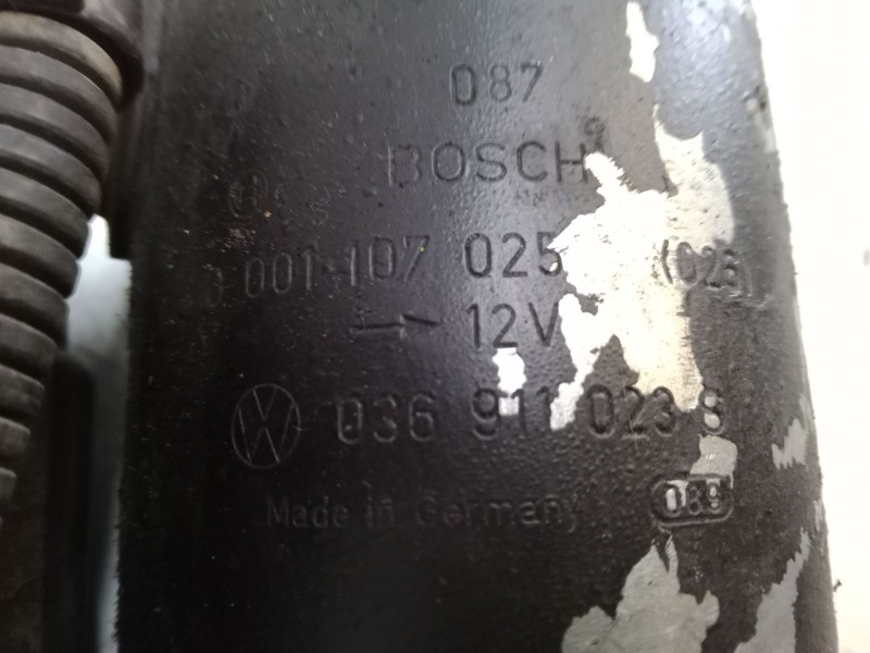 Recambio de motor arranque para volkswagen polo (6n2) 1.4 16v referencia OEM IAM 001107025  036911023S