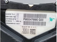 Recambio de cuadro instrumentos para peugeot 307 cc (3b) 1.6 16v referencia OEM IAM P9655476680G00  21678504-9 2