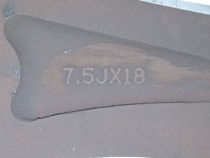 Recambio de llanta aluminio 18´´ para kia cee´d (jd) 1.6 gt referencia OEM IAM 7.5J5x114.355ET  52910-A2550