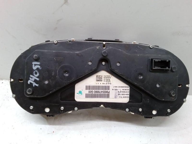 Recambio de cuadro instrumentos para peugeot 307 cc (3b) 1.6 16v referencia OEM IAM P9655476680G00  21678504-9