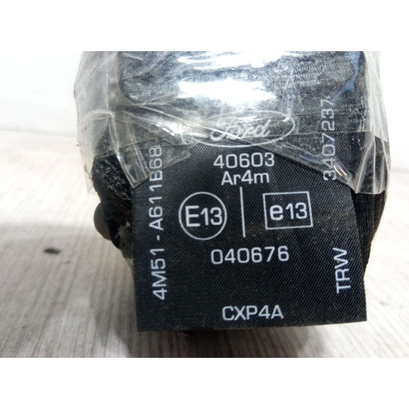Recambio de cinturon seguridad trasero derecho para ford focus ii (da_, hcp, dp) 1.6 tdci referencia OEM IAM 4M51-A611B68  