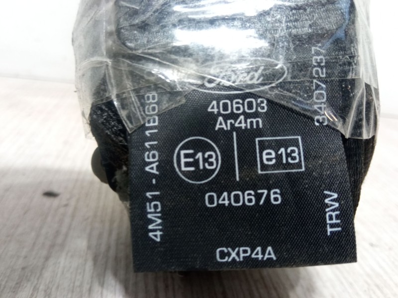 Recambio de cinturon seguridad trasero derecho para ford focus ii (da_, hcp, dp) 1.6 tdci referencia OEM IAM 4M51-A611B68  