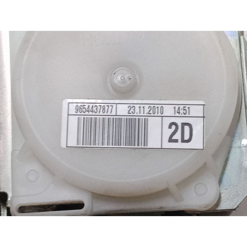 Recambio de cinturon seguridad trasero derecho para citroën c4 grand picasso i (ua_) 2.0 hdi 150 referencia OEM IAM 9654437877  