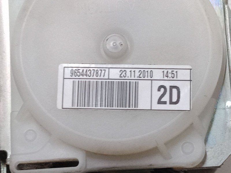 Recambio de cinturon seguridad trasero derecho para citroën c4 grand picasso i (ua_) 2.0 hdi 150 referencia OEM IAM 9654437877  