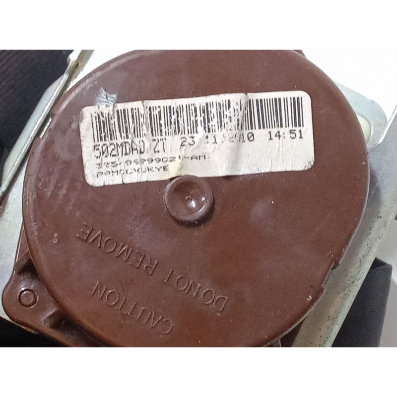 Recambio de cinturon seguridad trasero derecho para citroën c4 grand picasso i (ua_) 2.0 hdi 150 referencia OEM IAM 9654437877  