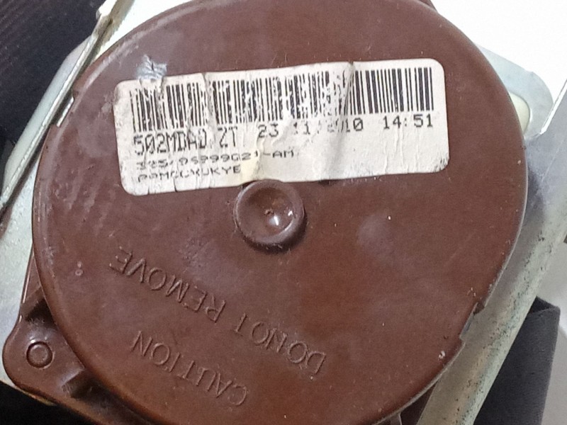 Recambio de cinturon seguridad trasero derecho para citroën c4 grand picasso i (ua_) 2.0 hdi 150 referencia OEM IAM 9654437877  