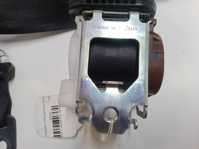 Recambio de cinturon seguridad trasero izquierdo para citroën c4 grand picasso i (ua_) 2.0 hdi 150 referencia OEM IAM   