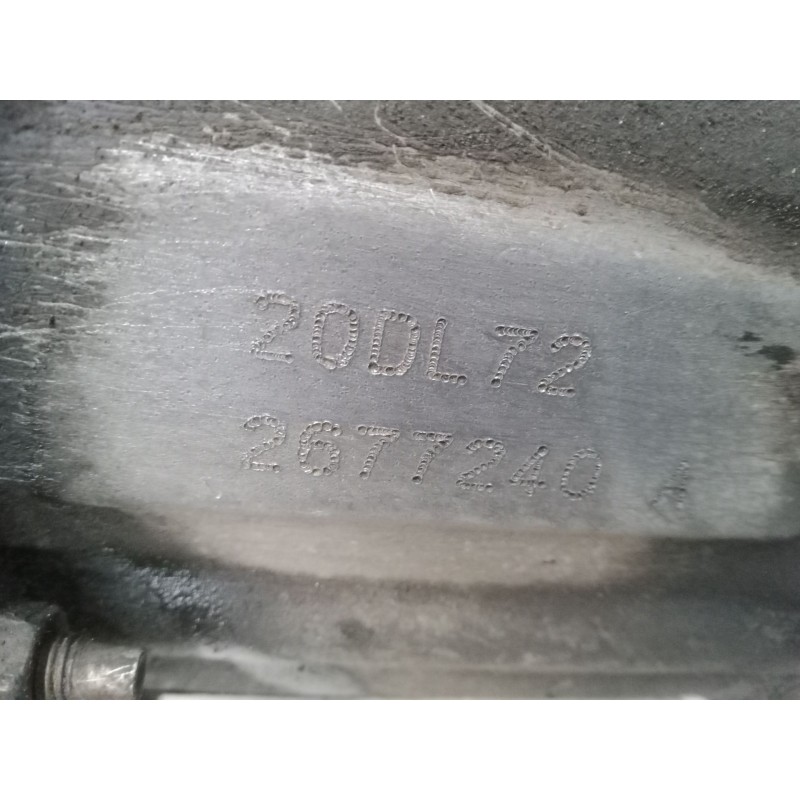 Recambio de caja de cambios manual 5 velocidades para peugeot 206 hatchback (2a/c) 1.9 d referencia OEM IAM 20DL72 2677240 A  Recambio de caja de cambios manual 5 velocidades para peugeot 206 hatchback (2a/c) 1.9 d referencia OEM IAM 20DL72 2677240 A