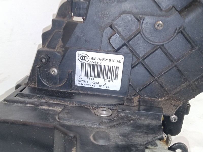 Recambio de cerradura puerta delantera derecha para ford galaxy ii (wa6) 2.0 tdci referencia OEM IAM 8M2AR21812AB  A048317