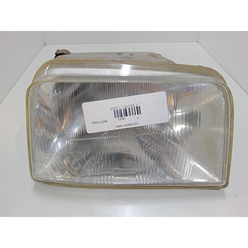 Recambio de faro derecho para renault super 5 (b/c40_) 1.1 (b/c/401) referencia OEM IAM 7700761347  