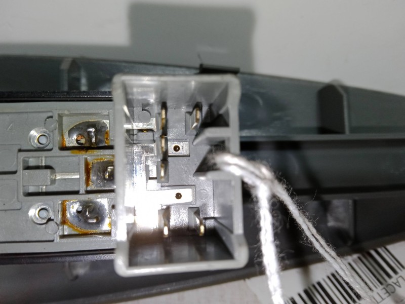 Recambio de mando elevalunas delantero derecho para chevrolet lacetti (j200) 2.0 d referencia OEM IAM   