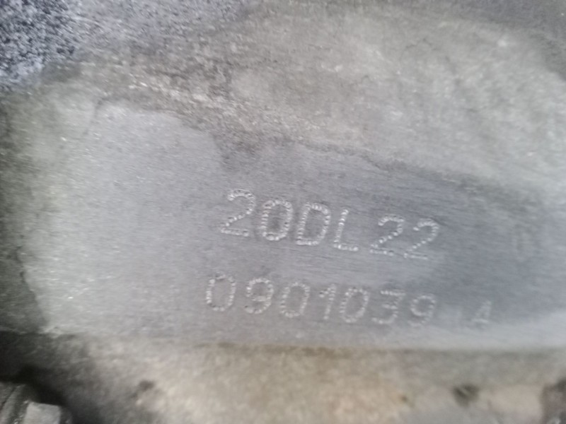 Recambio de caja de cambios manual 5 velocidades para peugeot 306 (7b, n3, n5) 1.9 d referencia OEM IAM 20DL22 0901039 A  Recambio de caja de cambios manual 5 velocidades para peugeot 306 (7b, n3, n5) 1.9 d referencia OEM IAM 20DL22 0901039 A