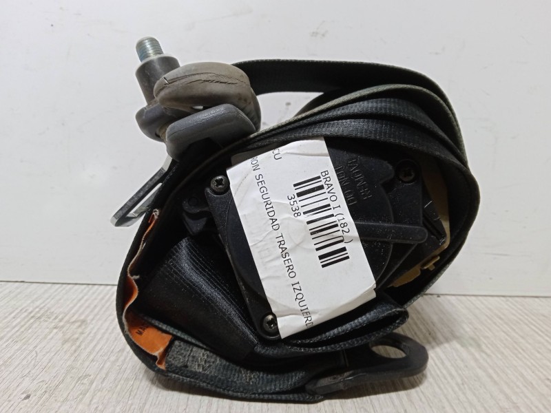 Recambio de cinturon seguridad trasero izquierdo para fiat bravo i (182_) 1.4 (182.ag) referencia OEM IAM   